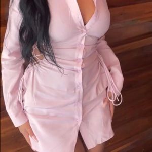 Bet Akira sexy satin dress